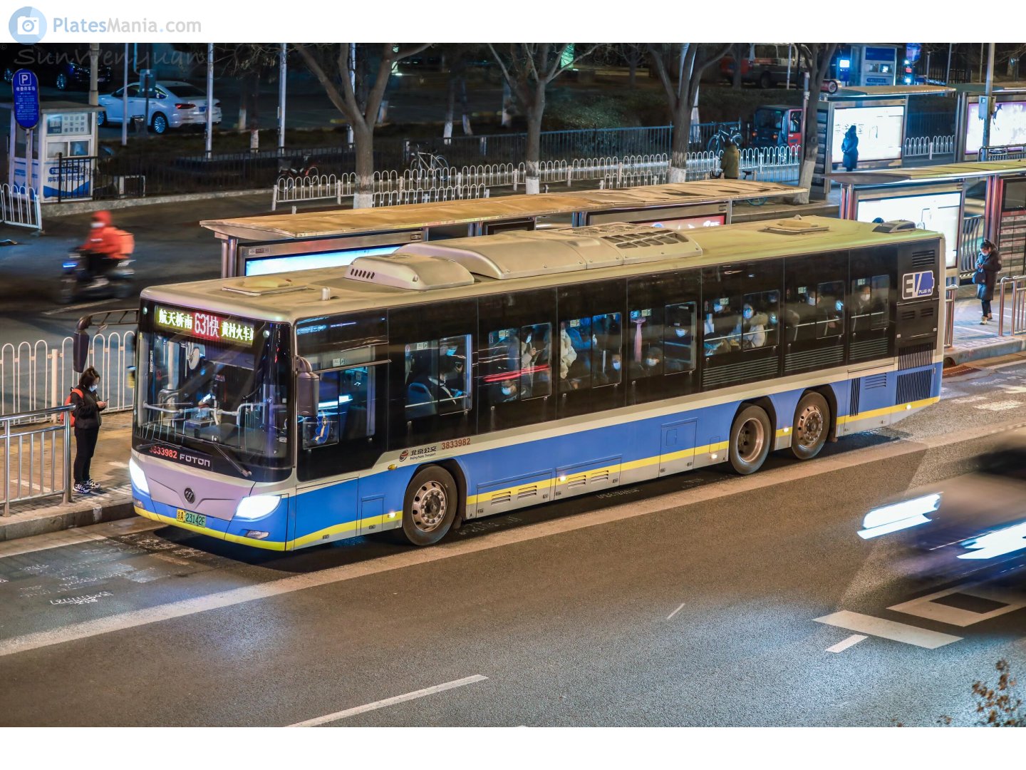 京A·23142F, Foton BJ6140 