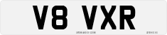 License plate of the United Kingdom, 1983 year system