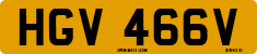 License plate of the United Kingdom, 1963 year system
