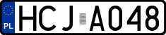 License plates of Poland, Authorities