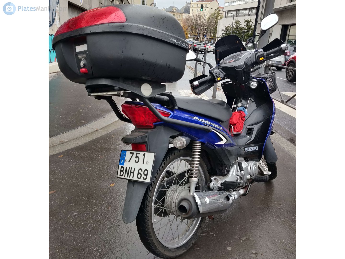 751 BNH 69, Suzuki Address 