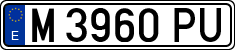 License plates of Spain, 1971 year series