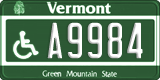 Vermont, Disabled (A1234)
