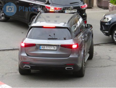 AB 7777 TK, Mercedes-Benz GLS-Klasse