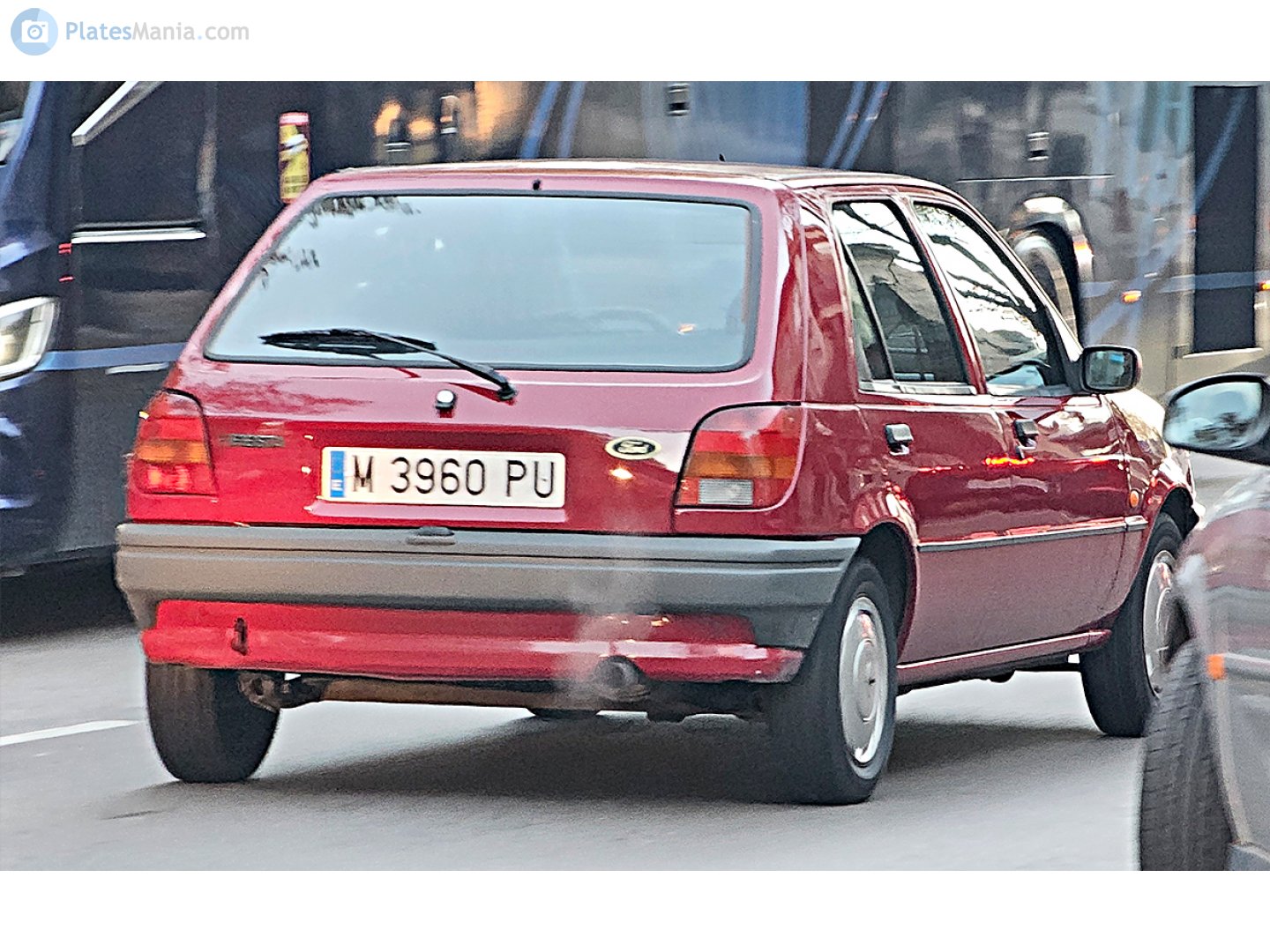 M 3960 PU, Ford Fiesta 3rd gen (Classic) 5-door Hatch (FBJ; BE13), 1989–1997