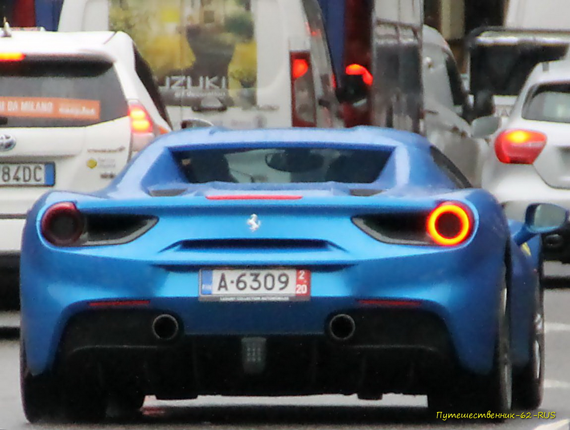 A-6309, Ferrari 488 1st gen Spider (F142M), 2015–2019
