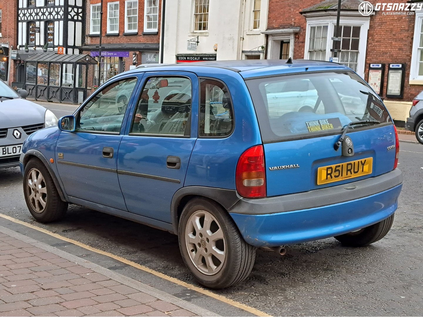 R51RUY, Vauxhall Corsa 1st gen 5-door Hatch (B; S93), 1993–2000