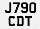 License plate of the United Kingdom, 1983 year system
