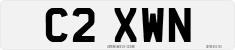 License plate of the United Kingdom, 1983 year system