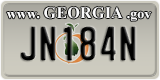 Georgia, Vanity Plates
