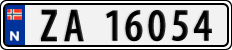 License plate of Norway, Cars