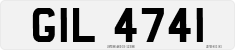 License plate of the United Kingdom, Northern Ireland (1966)
