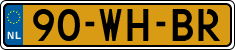 License plate of the Netherlands, Trailers