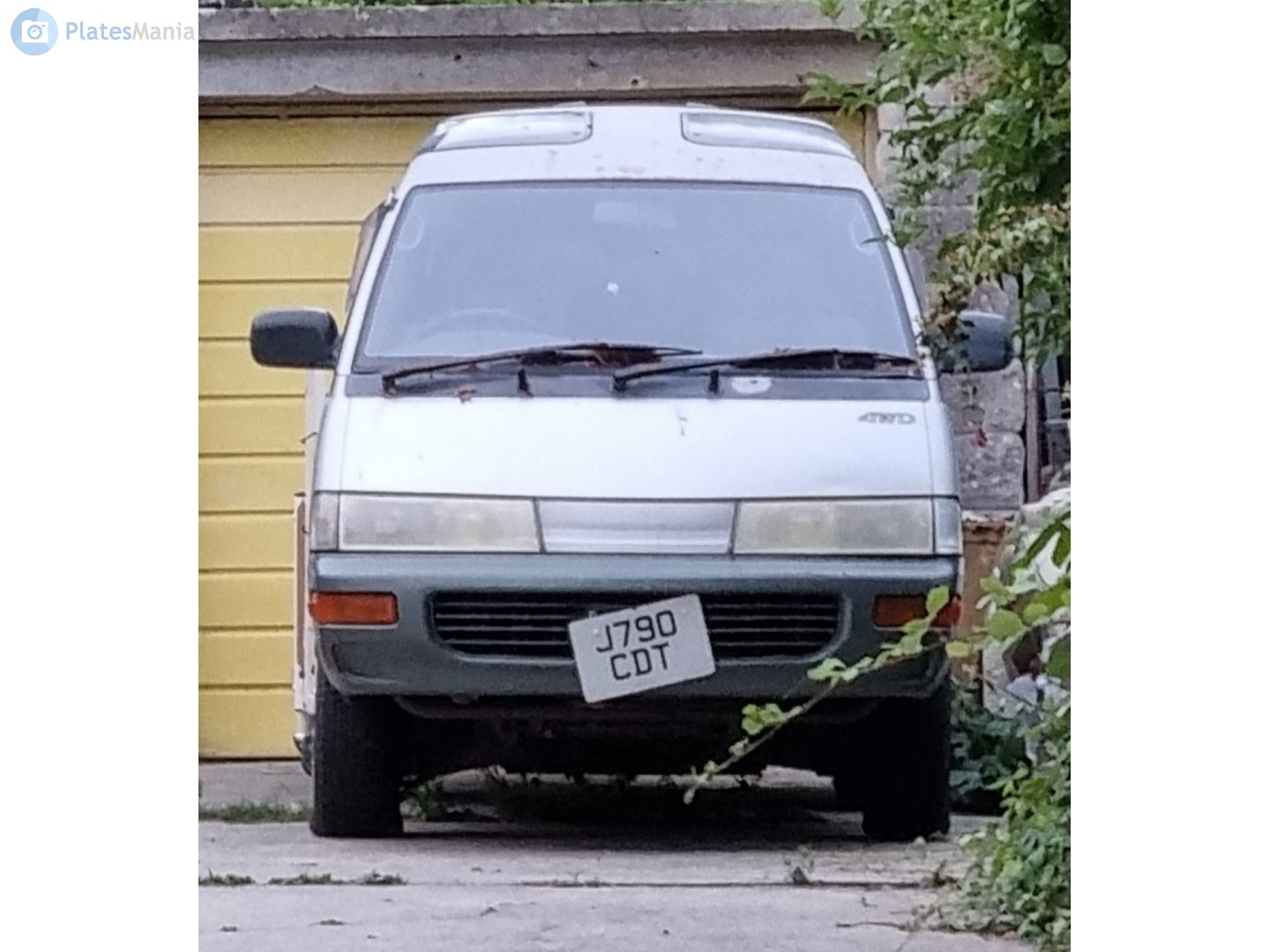 J790CDT, Toyota TownAce 2nd gen Van (R20/R30), 2nd facelift, 1991–1996