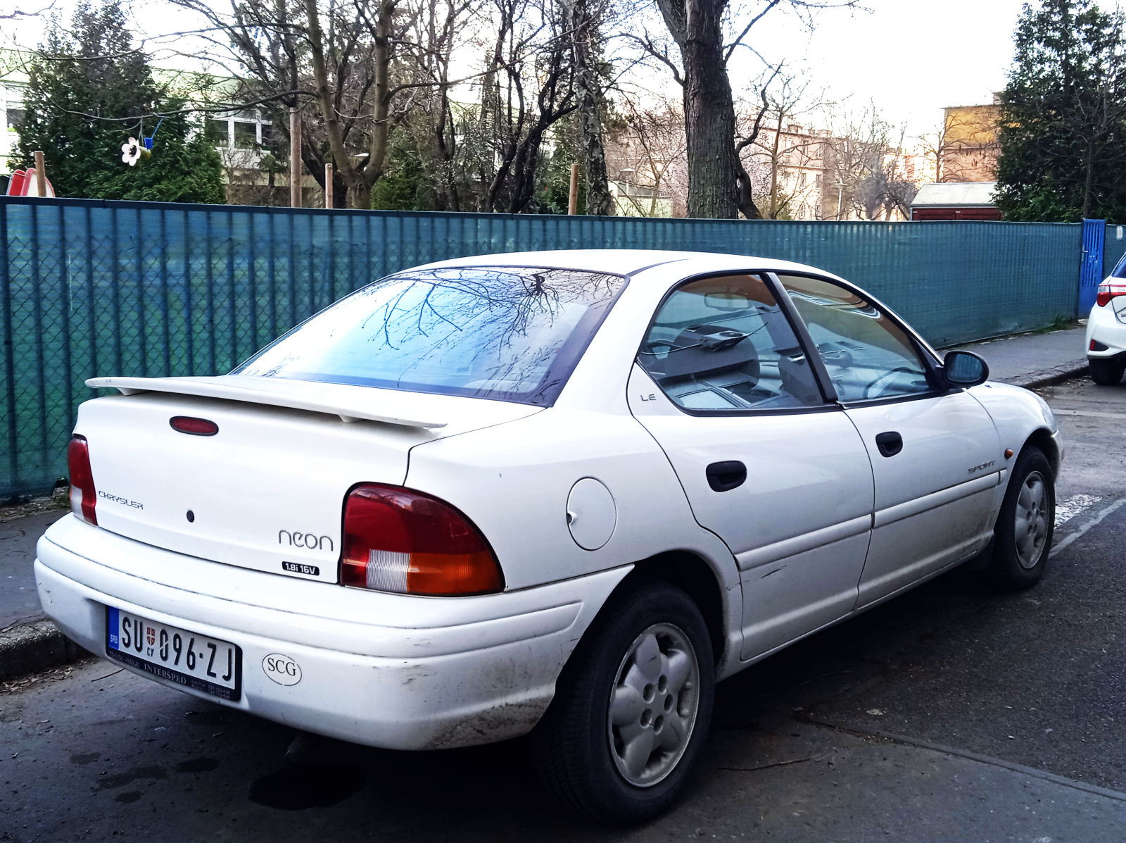 SU 096-ZJ, Chrysler Neon 1st gen Sedan (PL), 1995–1999
