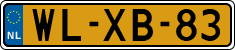 License plate of the Netherlands, Trailers