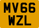License plate of the United Kingdom, 2001 year system