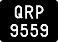 License plate of Malaysia, A(BC) 1(234)