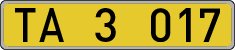 License plates of Spain, Diplomatic