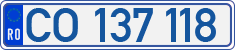 License plate of Romania, Diplomatic