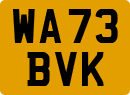 License plate of the United Kingdom, 2001 year system