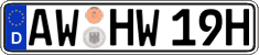 German license plate, Plates for oldtimers (type 
