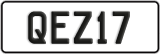 License plate of New Zealand, ABC1(23)