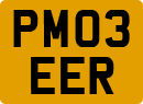 License plate of the United Kingdom, 2001 year system