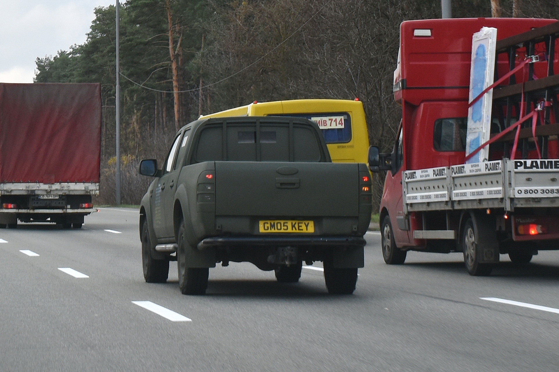 GM05KEY, Ford Ranger Global 2nd gen (PK), facelift, 2009–2011