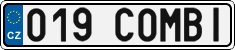 License plate of the Czech Republic, Vanity Plates