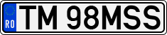 License plate of Romania, Regular plates
