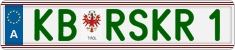License plate of Austria, Vanity Plates