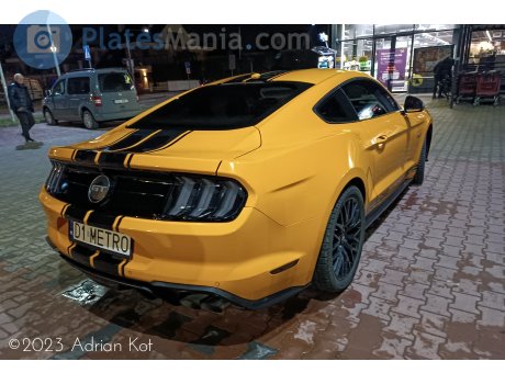 D1 METRO, Ford Mustang