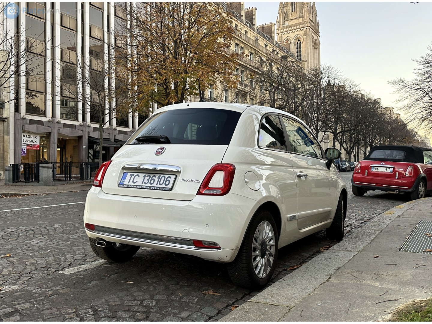 TC 136106, FIAT 500 2nd gen Hatch (312), facelift, 2015–
