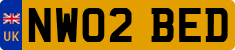License plate of the United Kingdom, 2001 year system