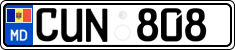 License plate of Moldova, Cars (2015)
