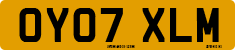 License plate of the United Kingdom, 2001 year system