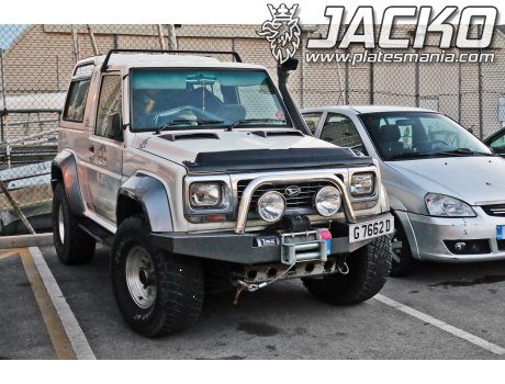 G 7662 D, Daihatsu Fourtrak