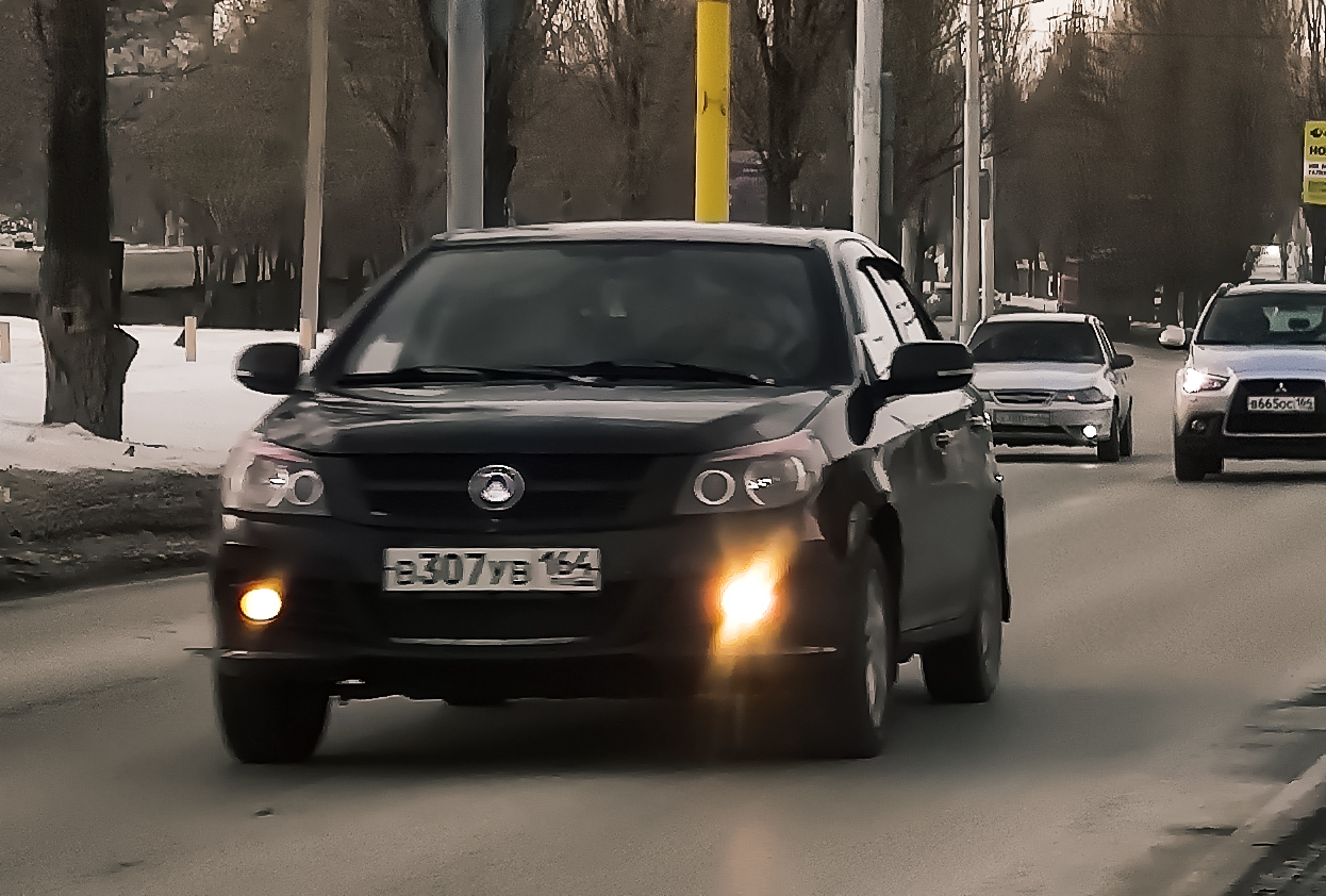 в 307 ув 164, Geely GC6 