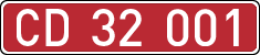 License plates of Spain, Diplomatic
