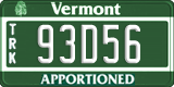 Vermont, Apportioned (12A34)