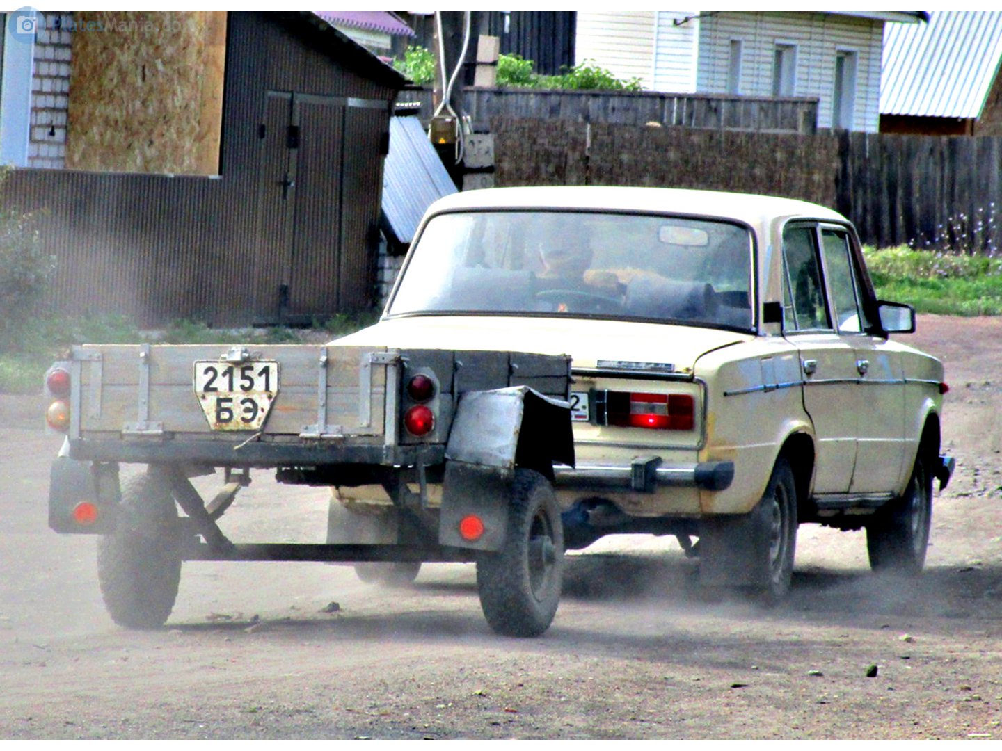 2151 БЭ, Home-made vehicle 