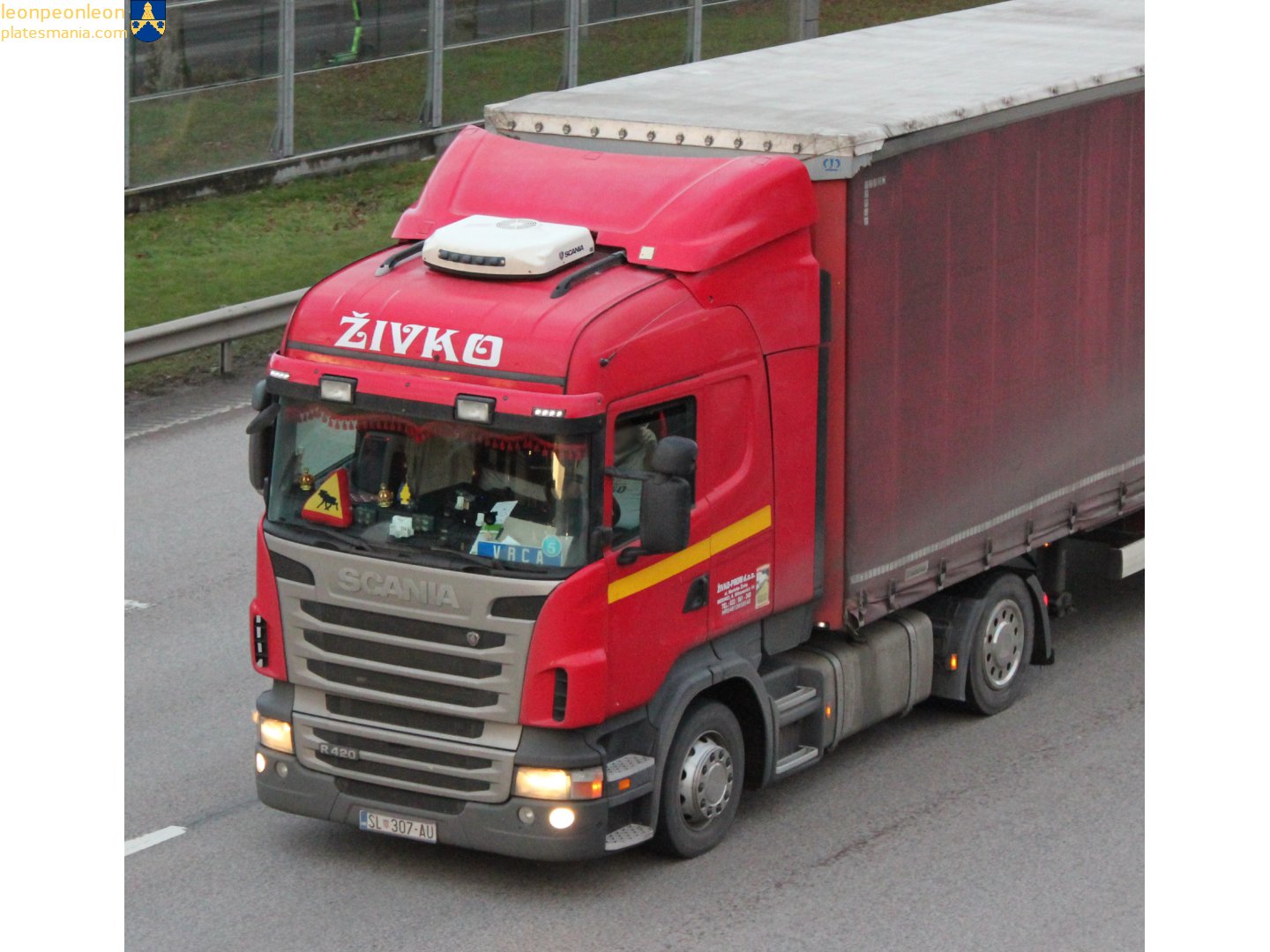 SL 307-AU, Scania R-Series 1st gen, 2004­–2017