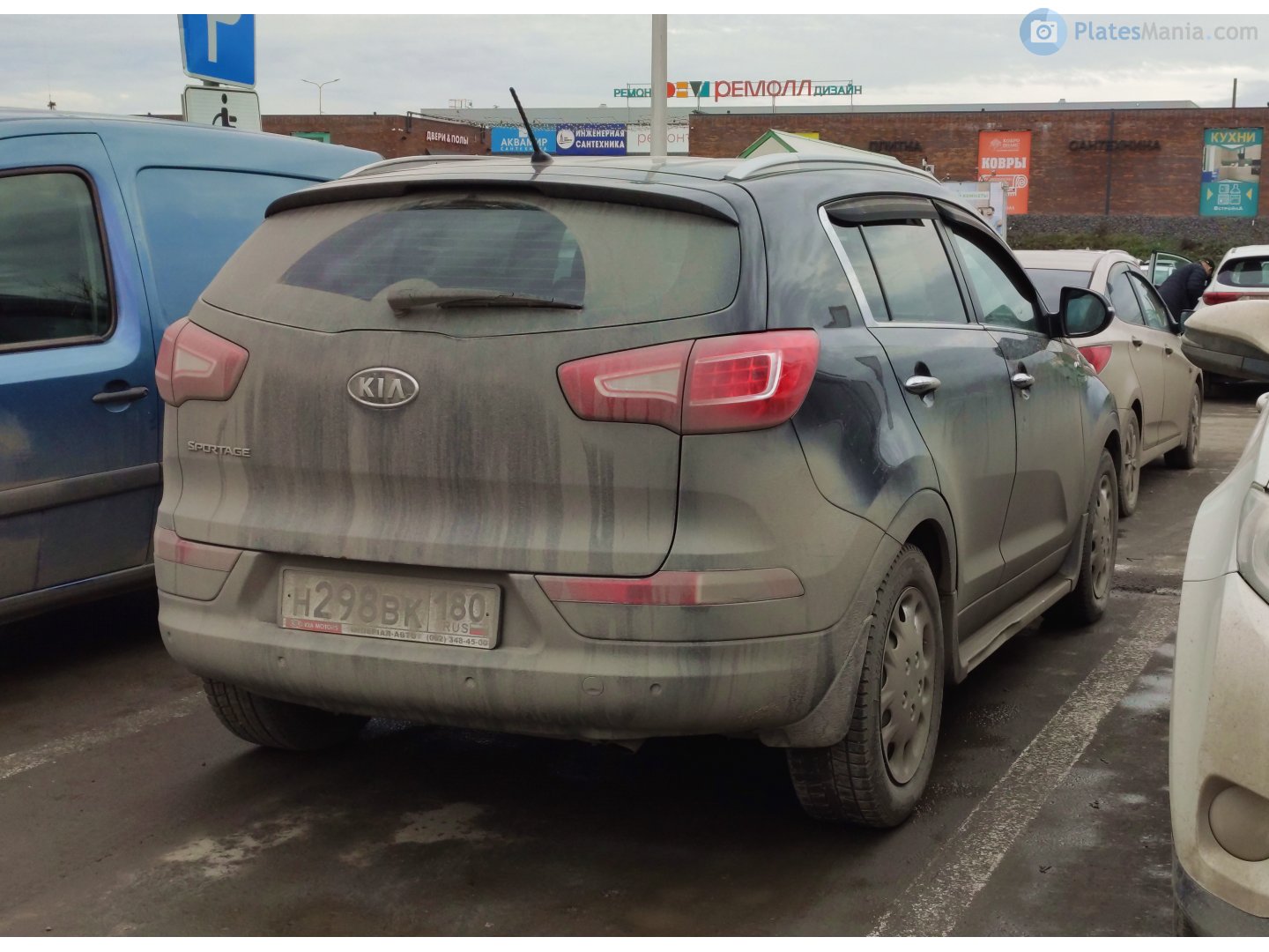 н 298 вк 180, Kia Sportage 3rd gen (R) (SL), 2010–2016