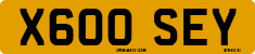 License plate of the United Kingdom, 1983 year system