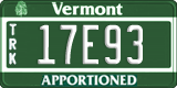 Vermont, Apportioned (12A34)