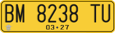 License plate of Indonesia, Commercial vehicles