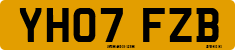 License plate of the United Kingdom, 2001 year system