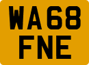 License plate of the United Kingdom, 2001 year system