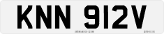 License plate of the United Kingdom, 1963 year system